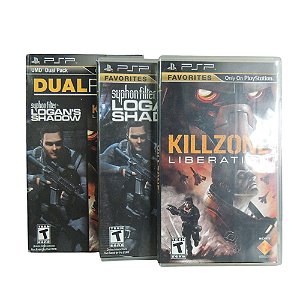 Jogo Dual Pack: Syphon Filter Logan's Shadow / Killzone Liberation - PSP
