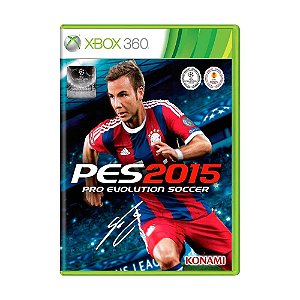 Jogo Pro Evolution Soccer 2015 (PES 15) - Xbox 360