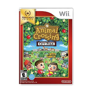 Jogo Animal Crossing: City Folk - Wii (Nintendo Selects)