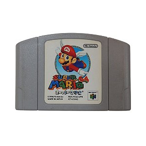 Jogo Super Mario 64 - N64 (Japonês)
