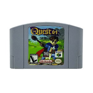 Jogo Quest 64 (Relabel) - N64