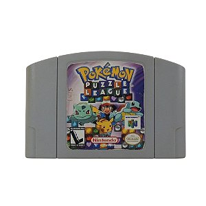 Jogo Pokémon Puzzle League - N64