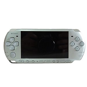 Console PSP PlayStation Portátil 3001 Prata - Sony (Desbloqueado)