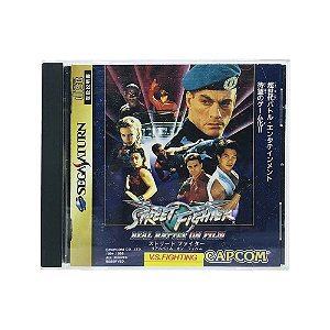 Jogo Street Fighter: The Movie - Sega Saturn (Japonês)