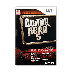 Jogo Guitar Hero 5 - Wii