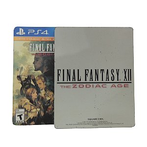 Jogo Final Fantasy XII: The Zodiac Age (Limited Steelbook Edition) - PS4