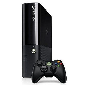 Xbox 360 Slim + Hd 250gb + 2 Controles + 200 Jogos Aproveite