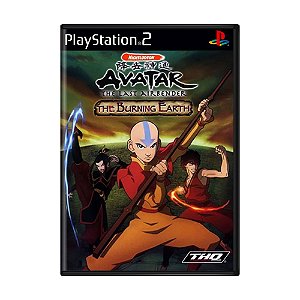 Jogo Avatar: The Last Airbender - The Burning Earth - PS2