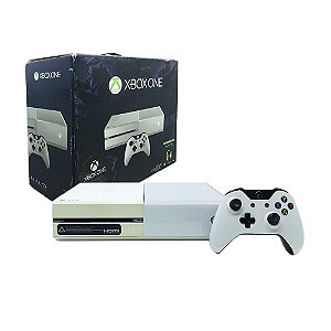 Console Xbox One FAT Branco 500GB (Edição Halo: The Master Chief Collection) - Microsoft