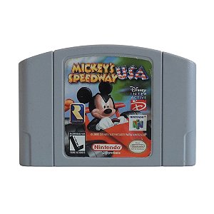 Jogo Mickey's Speedway USA - N64