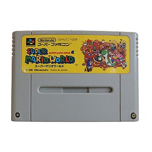 Jogo Super Mario World - SNES (Japonês)