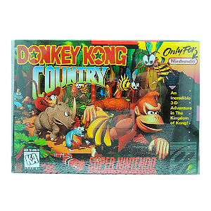Jogo Donkey Kong Country - SNES (REPRO)