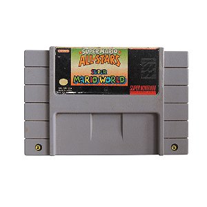 Jogo Super Mario All Stars + Super Mario World - SNES