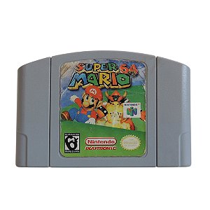 Jogo Super Mario 64 - N64
