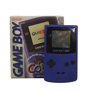 Console Game Boy Color Roxo - Nintendo