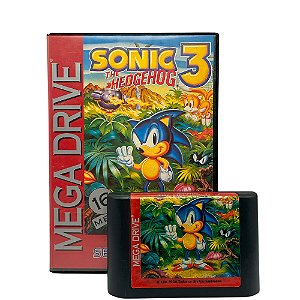 Jogo Sonic the Hedgehog 3 - Mega Drive