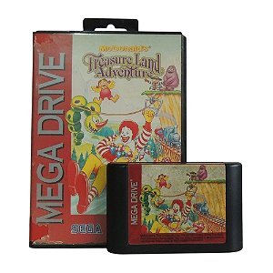 Jogo McDonald's Treasure Land Adventure - Mega Drive