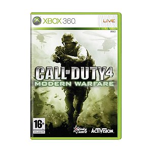 Jogo Call of Duty 4: Modern Warfare - Xbox 360 (Europeu)