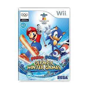 Jogo Mario & Sonic: At the Olympic Winter Games Vancouver 2010 - Wii