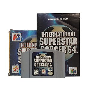 Jogo International Superstar Soccer 64 - N64