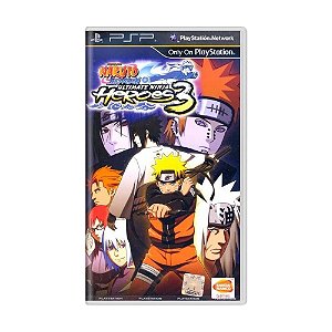 Jogo Naruto Shippuden: Ultimate Ninja Heroes 3 - PSP