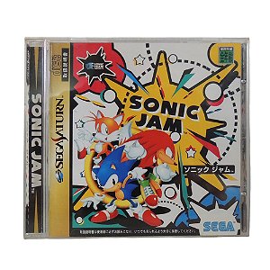 Jogo Sonic Jam - Sega Saturn (Japonês)
