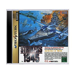 Strikers 1945 Sur Sega Saturn – Version Japonaise NTSC-J – Jeu De Tir Psikyo (1996)