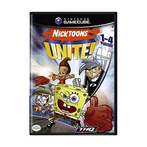 Jogo Nicktoons Unite! - GameCube