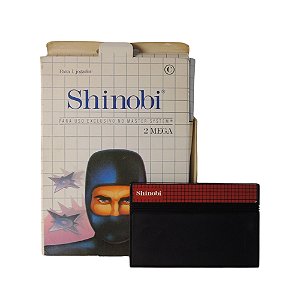 Jogo Shinobi - Master System