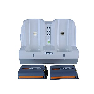 Base Carregadora Dupla + Baterias para Controle Nintendo Wii - Nyko