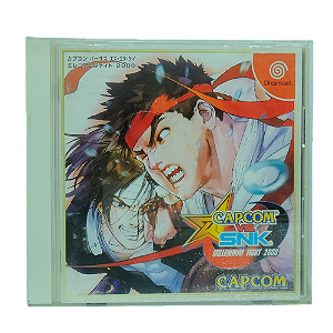 Jogo Capcom vs. SNK: Millennium Fight 2000 - DreamCast (Japonês)