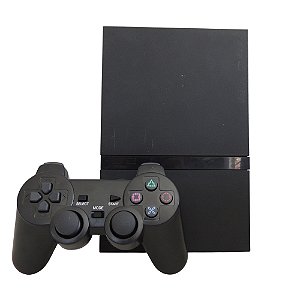Console PlayStation 2 Slim Preto - Sony (Desbloqueado 1.93)