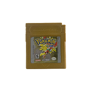 Jogo Pokemon Gold Version - GBC