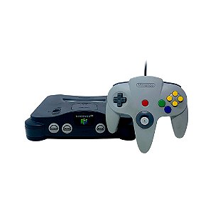 Console Nintendo 64 Cinza - Nintendo