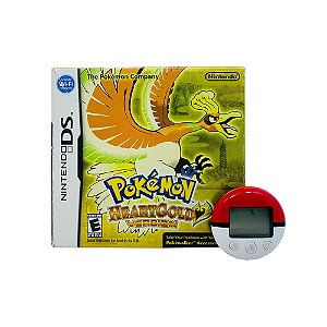 Jogo Pokémon Heart Gold Version + Pokéwalker - DS