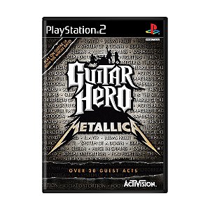 Jogo Guitar Hero: Metallica - PS2
