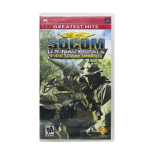 Jogo SOCOM: U.S. Navy SEALs Fireteam Bravo - PSP (Lacrado)