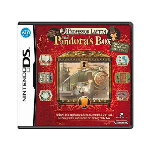 Jogo Professor Layton and the Diabolical Box - DS (Europeu)