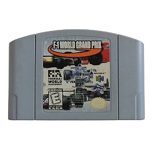 Jogo F-1 World Grand Prix - N64
