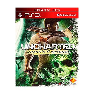 Jogo Uncharted: Drake's Fortune - PS3 (Capa Dura)