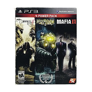 Jogos 2K Power Pack: Mafia II + Bioshock 2 + The Darkness 2 - PS3