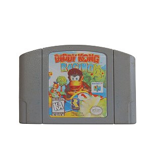 Jogo Diddy Kong Racing - N64 (Relabel)