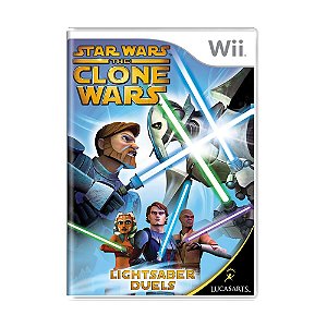 Jogo Star Wars The Clone Wars: Lightsaber Duels - Wii