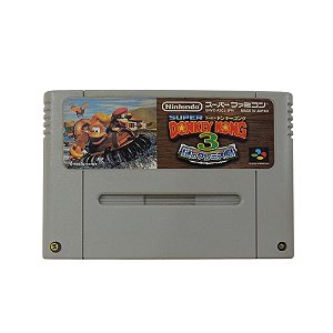 Jogo Donkey Kong Country 3: Dixie Kong's Double Trouble - SNES (Japonês)