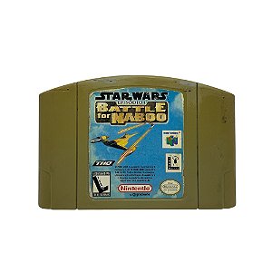 Jogo Star Wars: Episode I Battle for Naboo - N64