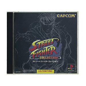 Jogo Street Fighter Collection - PS1 (Japonês)