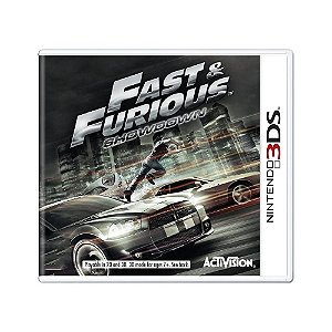 Jogo Fast & Furious: Showdown - 3DS