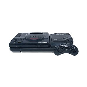 Console Mega Drive 16 BITS + Adaptador SEGA CD - Sega