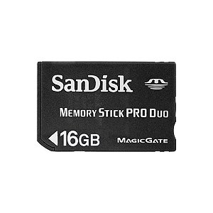 Cartão de Memória Memory Stick Pro Duo 16GB - Sandisk