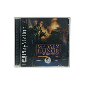 Jogo Medal of Honor Underground - PS1